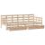 Pat de zi cu sertare, 80x200 cm, lemn masiv pin GartenMobel Dekor