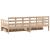 Pat de zi cu sertare, 80x200 cm, lemn masiv pin GartenMobel Dekor