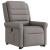 Fotoliu electric rabatabil cu ridicare, gri taupe, textil GartenMobel Dekor