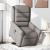 Fotoliu electric rabatabil cu ridicare, gri taupe, textil GartenMobel Dekor