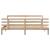 Cadru de pat cu tăblie, 180x200 cm, lemn masiv de pin GartenMobel Dekor