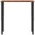 Banc lucru maro 100x60x(71,5-98)cm lemn masiv stejar dreptunghi GartenMobel Dekor