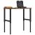 Banc lucru maro 100x60x(71,5-98)cm lemn masiv stejar dreptunghi GartenMobel Dekor