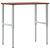 Banc lucru maro 100x60x(71,5-98)cm lemn masiv stejar dreptunghi GartenMobel Dekor