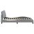 Cadru de pat cu LED fără saltea Gri deschis 160x200 cm Material GartenMobel Dekor