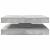 Măsuță cafea rotativă 360 grade, gri beton 90x90x34,5 cm GartenMobel Dekor