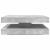 Măsuță cafea rotativă 360 grade, gri beton 90x90x34,5 cm GartenMobel Dekor