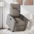 Fotoliu electric rabatabil cu ridicare, gri taupe, textil GartenMobel Dekor