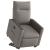 Fotoliu electric rabatabil cu ridicare, gri taupe, textil GartenMobel Dekor