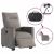 Fotoliu electric rabatabil cu ridicare, gri taupe, textil GartenMobel Dekor