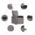 Fotoliu electric rabatabil cu ridicare, gri taupe, textil GartenMobel Dekor