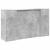 Birou de recepție Gri beton 180x50x103,5 cm Lemn prelucrat GartenMobel Dekor