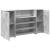 Birou de recepție Gri beton 180x50x103,5 cm Lemn prelucrat GartenMobel Dekor