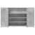 Birou de recepție Gri beton 180x50x103,5 cm Lemn prelucrat GartenMobel Dekor