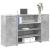Birou de recepție Gri beton 180x50x103,5 cm Lemn prelucrat GartenMobel Dekor
