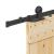 Ușă glisantă cu set de feronerie 70x210 cm, lemn masiv de pin GartenMobel Dekor