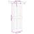 Ușă glisantă cu set de feronerie 85x210 cm, lemn masiv de pin GartenMobel Dekor