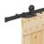Ușă glisantă cu set de feronerie 85x210 cm, lemn masiv de pin GartenMobel Dekor