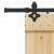 Ușă glisantă cu set de feronerie 85x210 cm, lemn masiv de pin GartenMobel Dekor