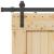 Ușă glisantă cu set de feronerie 85x210 cm, lemn masiv de pin GartenMobel Dekor