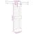 Ușă glisantă cu set de feronerie 70x210 cm, lemn masiv de pin GartenMobel Dekor
