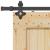 Ușă glisantă cu set de feronerie 95x210 cm, lemn masiv de pin GartenMobel Dekor