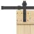 Ușă glisantă cu set de feronerie 85x210 cm, lemn masiv de pin GartenMobel Dekor