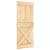 Ușă glisantă cu set de feronerie 85x210 cm, lemn masiv de pin GartenMobel Dekor