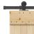Ușă glisantă cu set de feronerie 85x210 cm, lemn masiv de pin GartenMobel Dekor