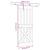 Ușă glisantă cu set de feronerie 85x210 cm, lemn masiv de pin GartenMobel Dekor