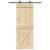 Ușă glisantă cu set de feronerie 85x210 cm, lemn masiv de pin GartenMobel Dekor