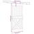 Ușă glisantă cu set de feronerie 95x210 cm, lemn masiv de pin GartenMobel Dekor