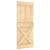 Ușă glisantă cu set de feronerie 85x210 cm, lemn masiv de pin GartenMobel Dekor
