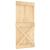 Ușă glisantă cu set de feronerie 95x210 cm, lemn masiv de pin GartenMobel Dekor