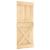 Ușă glisantă cu set de feronerie 85x210 cm, lemn masiv de pin GartenMobel Dekor