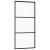 Ușă glisantă cu set feronerie, 90x205 cm, sticlă ESG/aluminiu GartenMobel Dekor