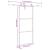 Ușă glisantă cu set feronerie, 90x205 cm, sticlă ESG/aluminiu GartenMobel Dekor