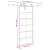 Ușă glisantă cu set feronerie, 90x205 cm, sticlă ESG/aluminiu GartenMobel Dekor