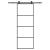 Ușă glisantă cu set feronerie, 76x205 cm, sticlă ESG/aluminiu GartenMobel Dekor