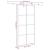 Ușă glisantă cu set feronerie 102,5x205 cm sticlă ESG/aluminiu GartenMobel Dekor