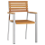 Set de scaune stivuibile  6 pcs 54.5x56x89 cm Lemn Solid de Acacia, Set de scaune stivuibile  2 pcs Lemn Solid de Acacia și Oțel, Set de scaune stivuibile  4 pcs Lemn Solid de Acacia și Oțel GartenMobel Dekor