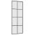 Ușă glisantă cu set de feronerie neagră 76x205 cm Sticlă ESG GartenMobel Dekor