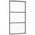 Ușă glisantă cu set de feronerie neagră 102x205 cm Sticlă ESG GartenMobel Dekor