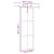 Ușă glisantă cu set de feronerie neagră 76x205 cm Sticlă ESG GartenMobel Dekor
