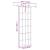Ușă glisantă cu set de feronerie neagră 76x205 cm Sticlă ESG GartenMobel Dekor