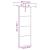 Ușă glisantă cu set de feronerie neagră 76x205 cm Sticlă ESG GartenMobel Dekor