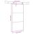 Ușă glisantă cu set de feronerie neagră 102x205 cm Sticlă ESG GartenMobel Dekor