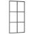 Ușă glisantă cu set de feronerie neagră 102x205 cm Sticlă ESG GartenMobel Dekor