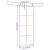 Ușă glisantă cu set de feronerie neagră 90x205 cm Sticlă ESG GartenMobel Dekor