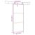 Ușă glisantă cu set feronerie neagră 90x205cm sticlă securizată GartenMobel Dekor